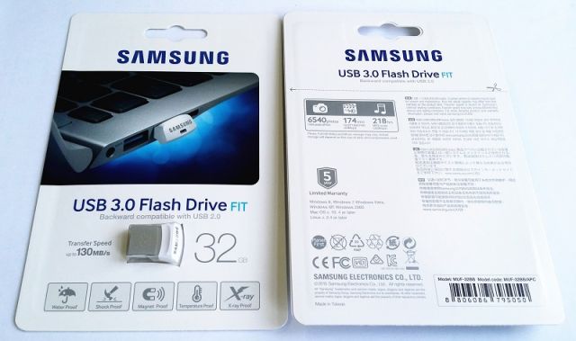 samsung USB 3.0 FIT 130mb/s 16GB-128GB