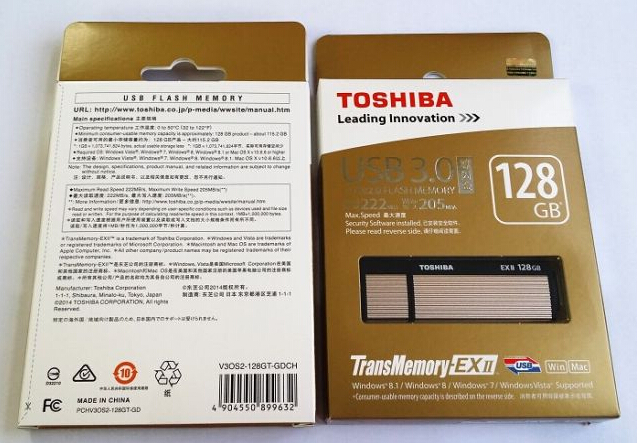 Toshiba Osumi 2 USB 3.0 (R222mb / W205mb) (32GB-128GB)