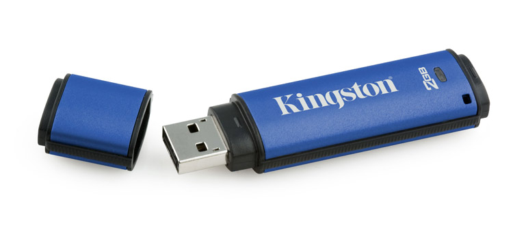 Kingston DataTraveler Vault Privacy Secure 2GB USB Flash Drives