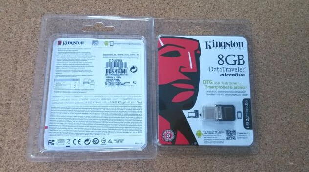 Kingston MicroDuo USB 2.0 micro USB OTG 8GB-32GB