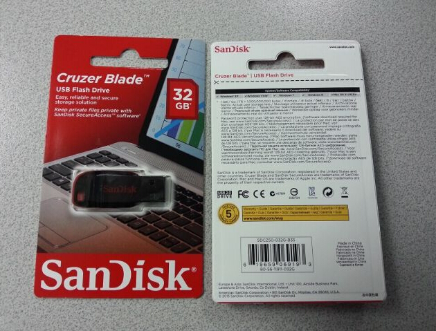 Cruzer Blade Flash Drive 4-128GB