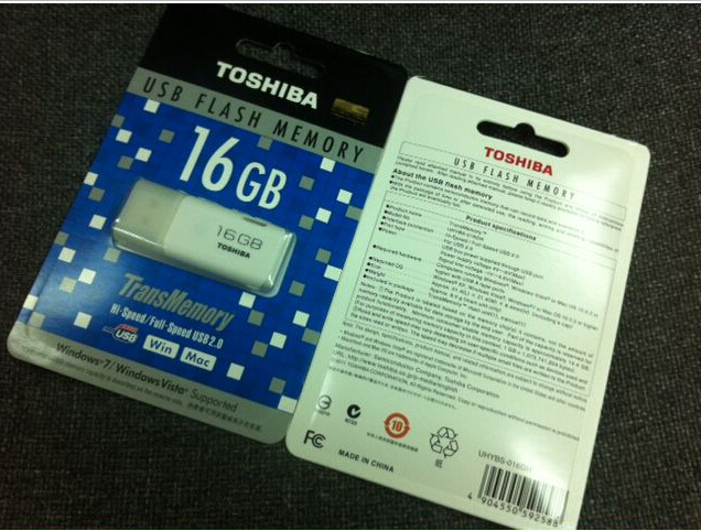 Toshiba USB Flash Memory 4GB-64GB