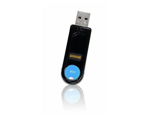 Transcend JetFlash 210 Fingerprint USB Flash Drive 2GB USB Flash Drive