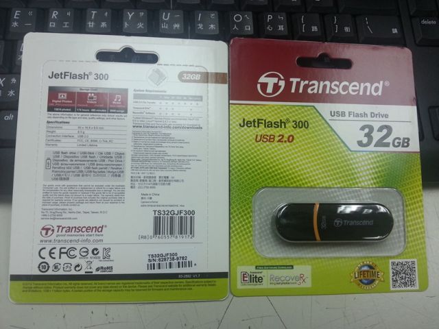 Transcend USB2.0 JetFlash300 4GB-64GB