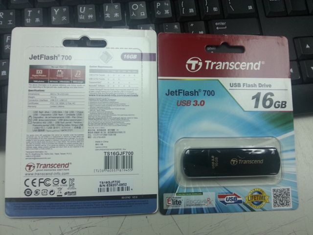 Transcend USB3.0 JetFlash700 8GB-64GB
