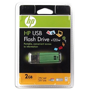 HP v120w 2GB USB 2.0 Flash Drive