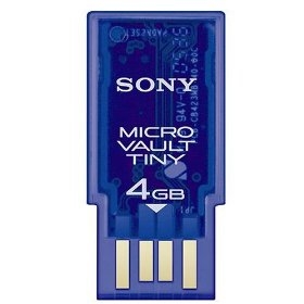 Sony Micro Vault Tiny 4GB USB Flash Drives