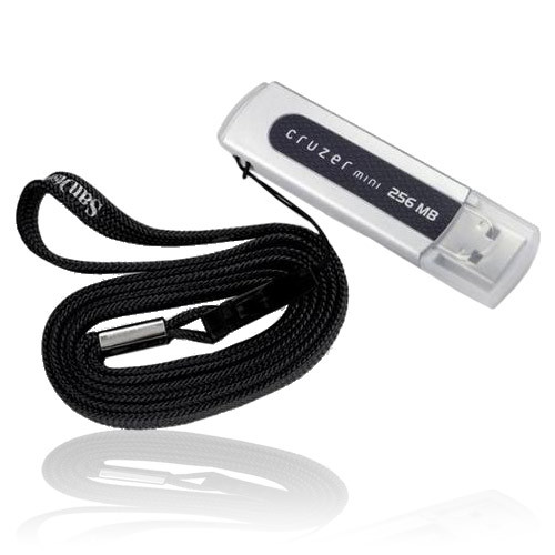Sandisk Cruzer Mini 1GB USB Flash Drive