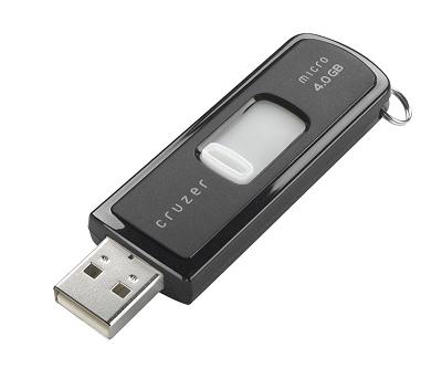 SanDisk Cruzer Micro U3  4GB USB Flash Drive