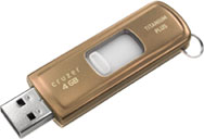 Sandisk Cruzer Titanium Plus 4GB USB Flash Drive