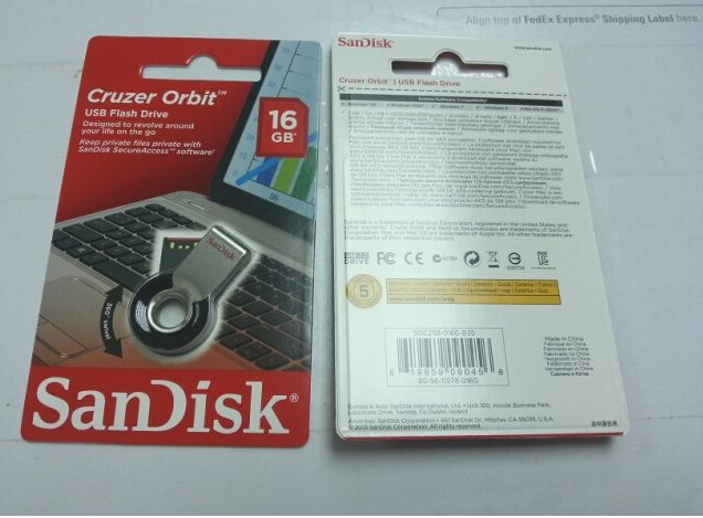Cruzer Orbit USB Flash Drive 8GB-32GB 